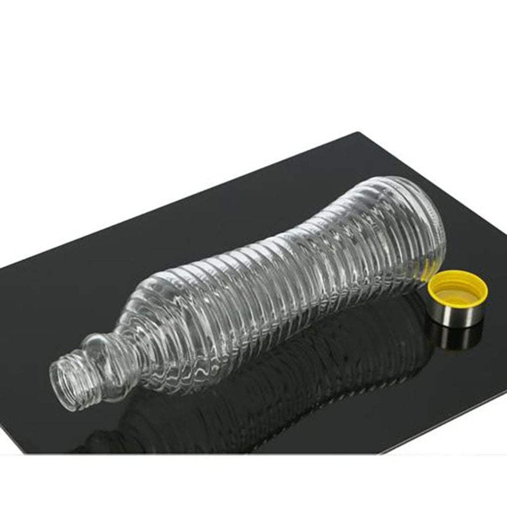 Danny Home Glass Textured Bottle 1L