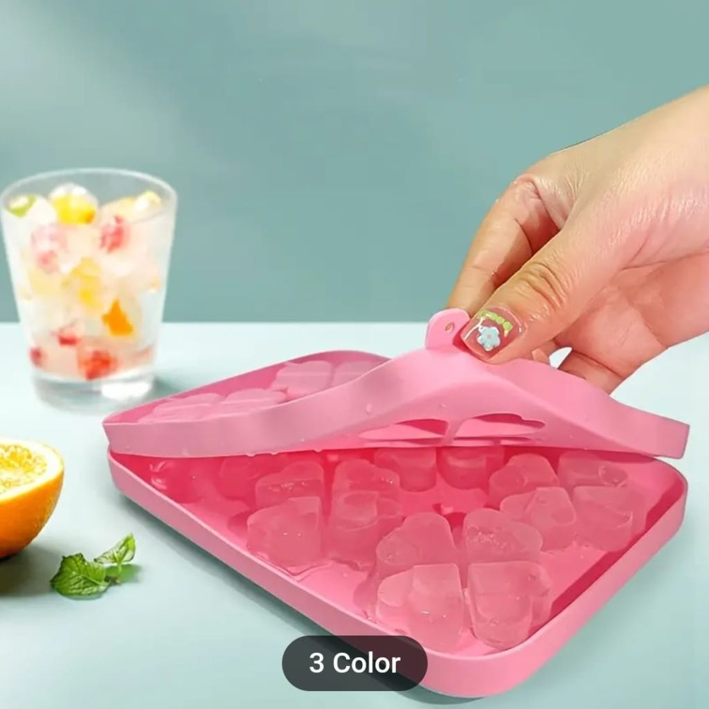 Silicone Flower Ice Tray