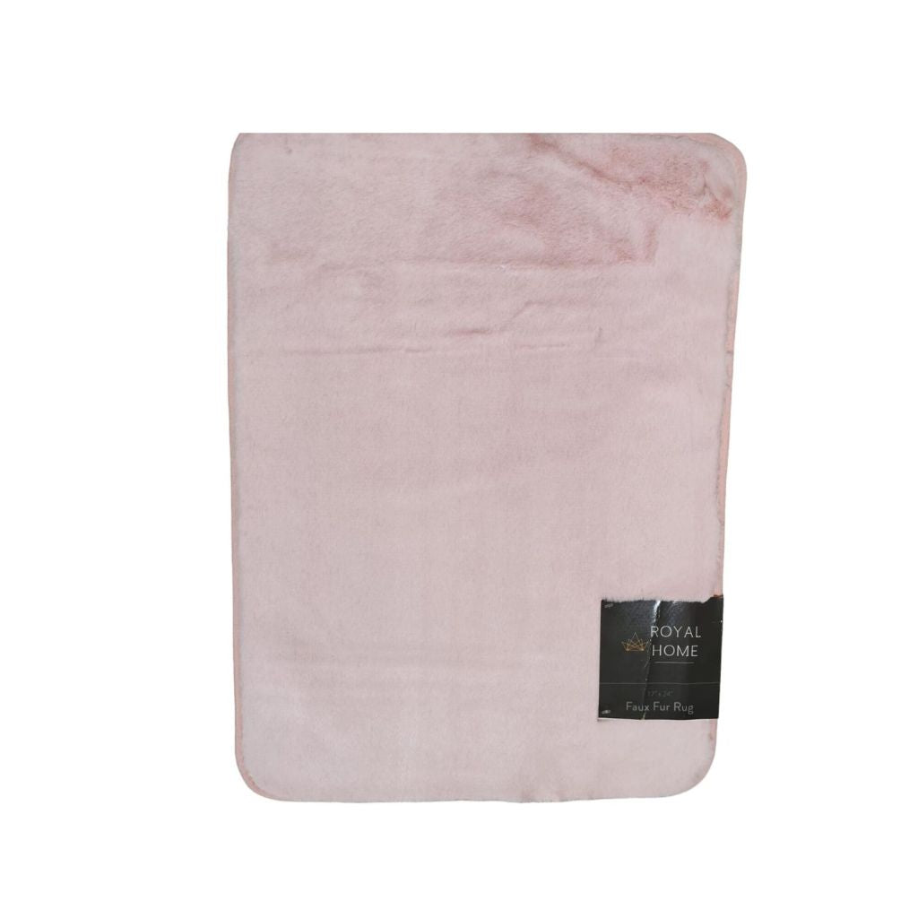 Faux fur rug