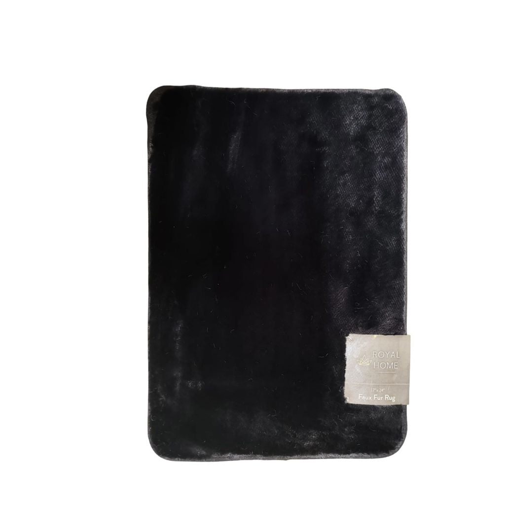Faux fur rug