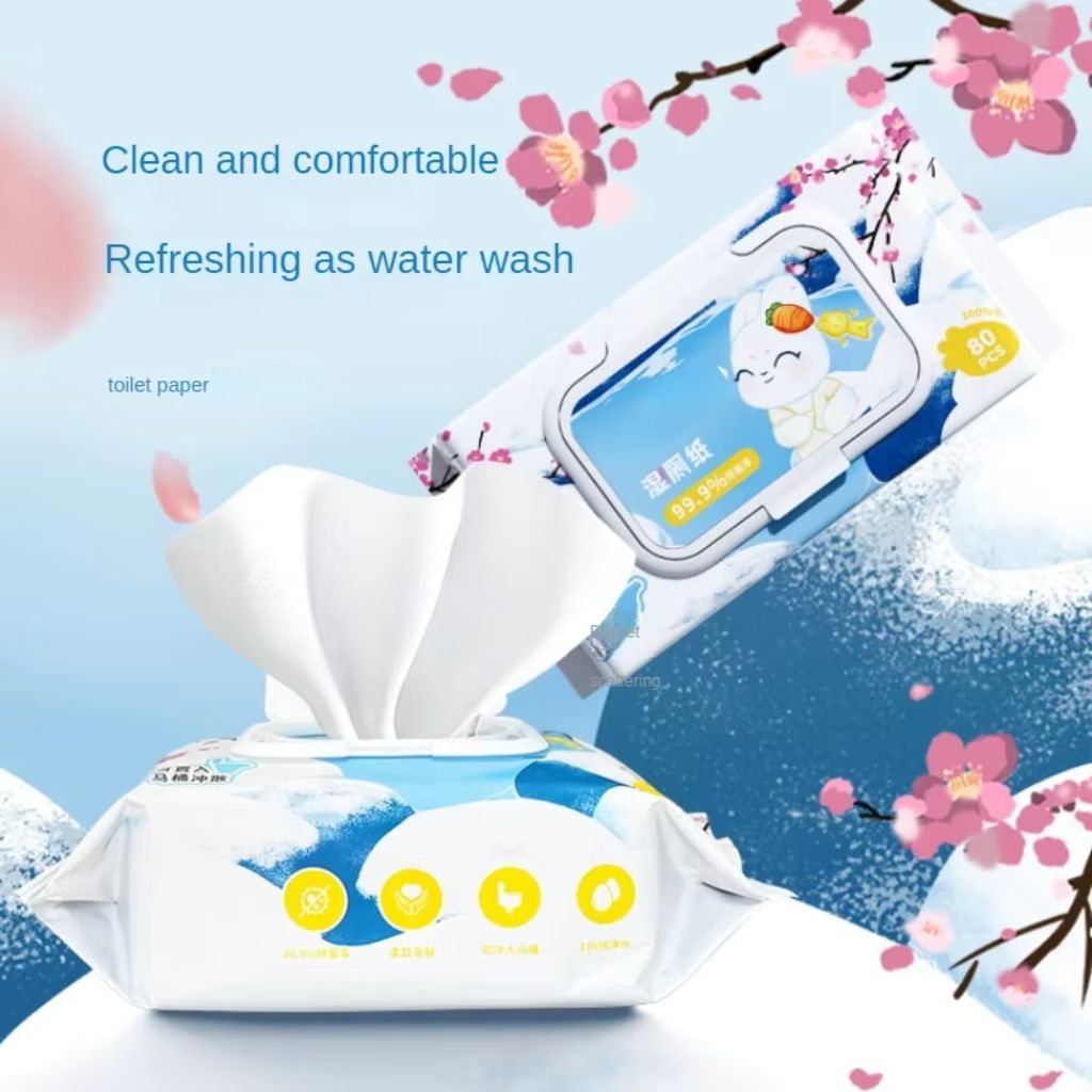 Flushable Wet Wipes
