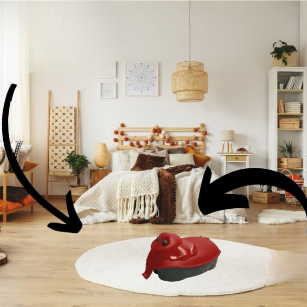 Qlux Elephant Carpet Sweeper