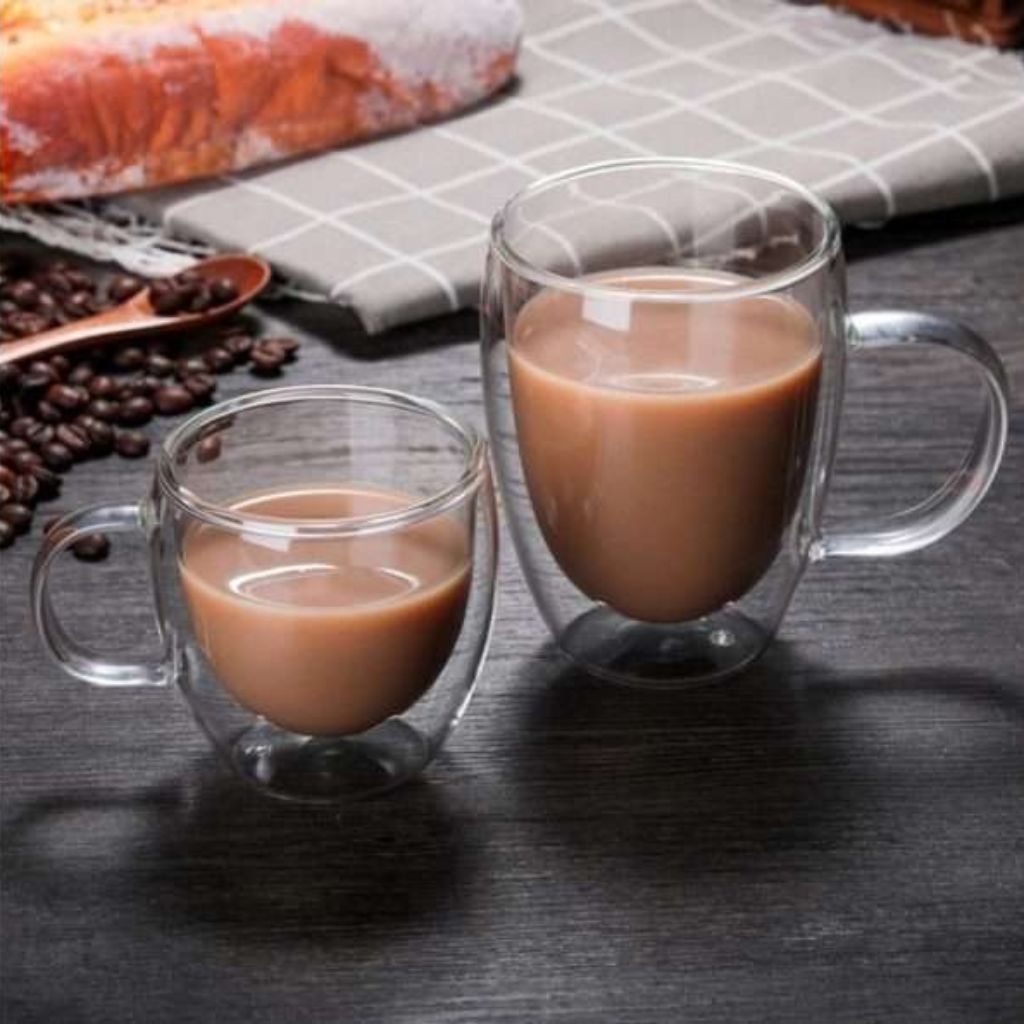 Double Walled Mug With Handle