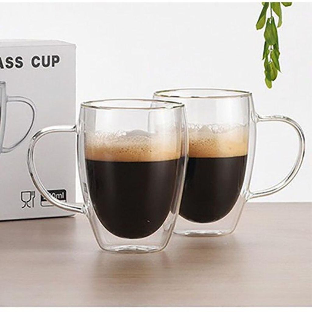 Double Walled Mug With Handle