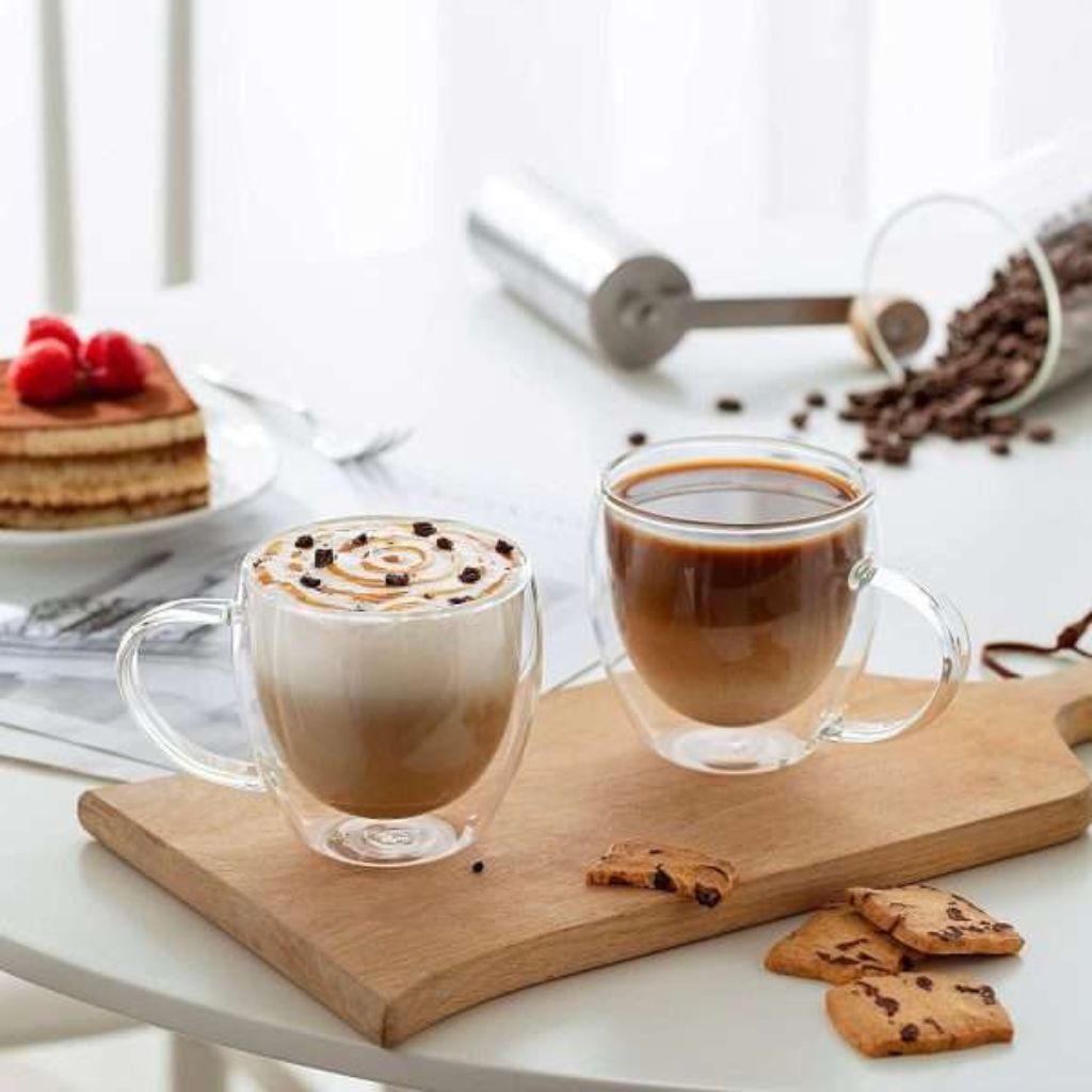 Double Walled Mug With Handle