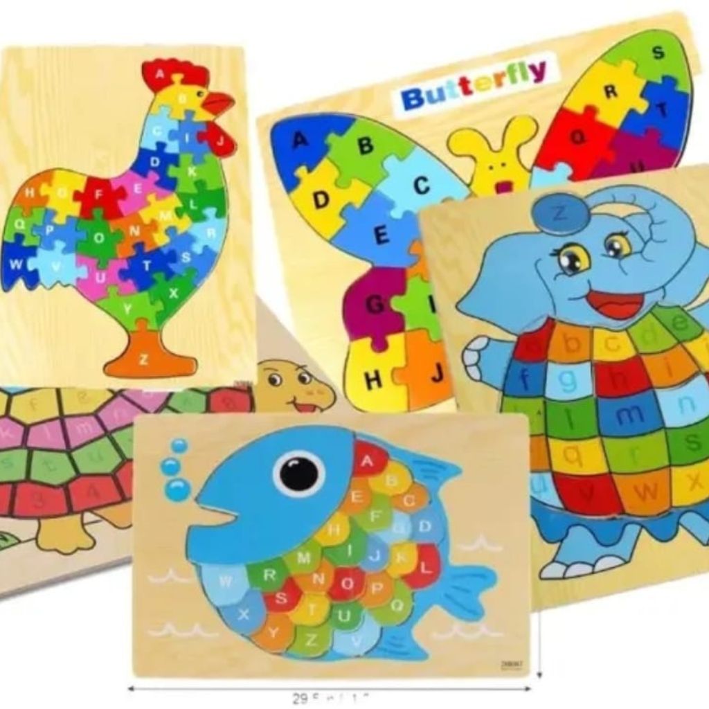 Large alphabet/number puzzle