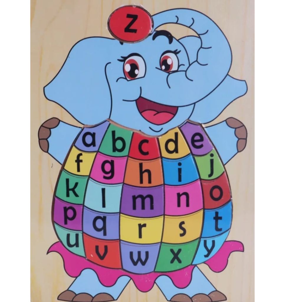 Large alphabet/number puzzle