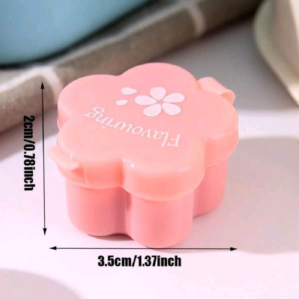 Mini flower 4pc sauce set