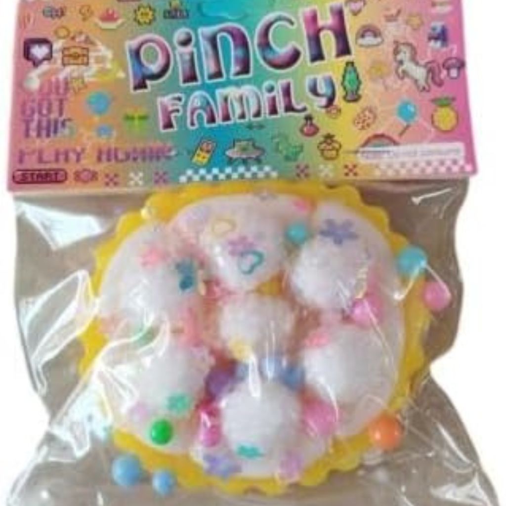 Pinch squishy fidget toy