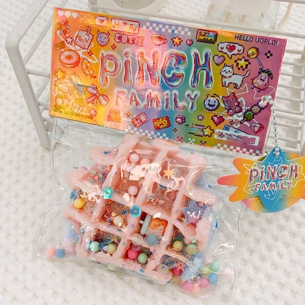 Pinch squishy fidget toy