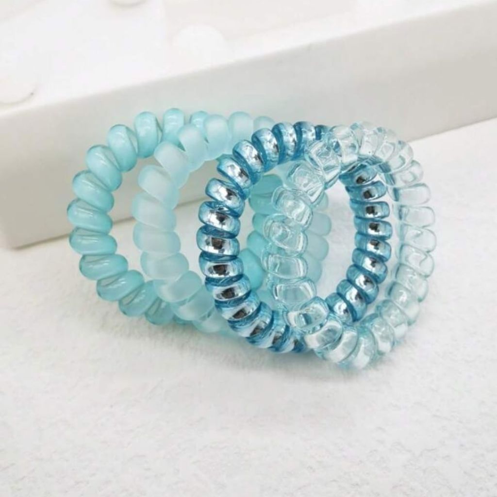 5pc Spiral Hair Bands