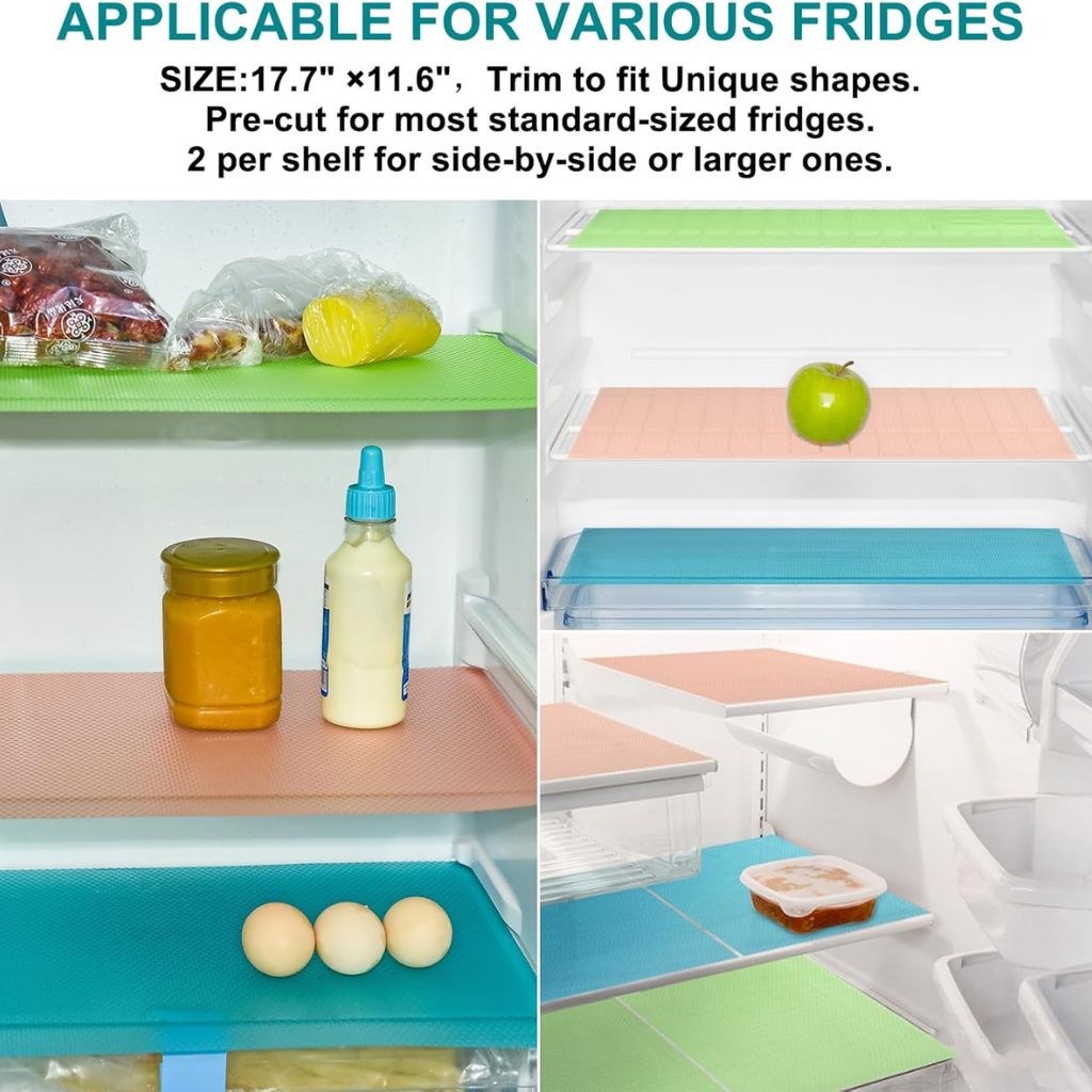 6pc Fridge / Cupboard Liner