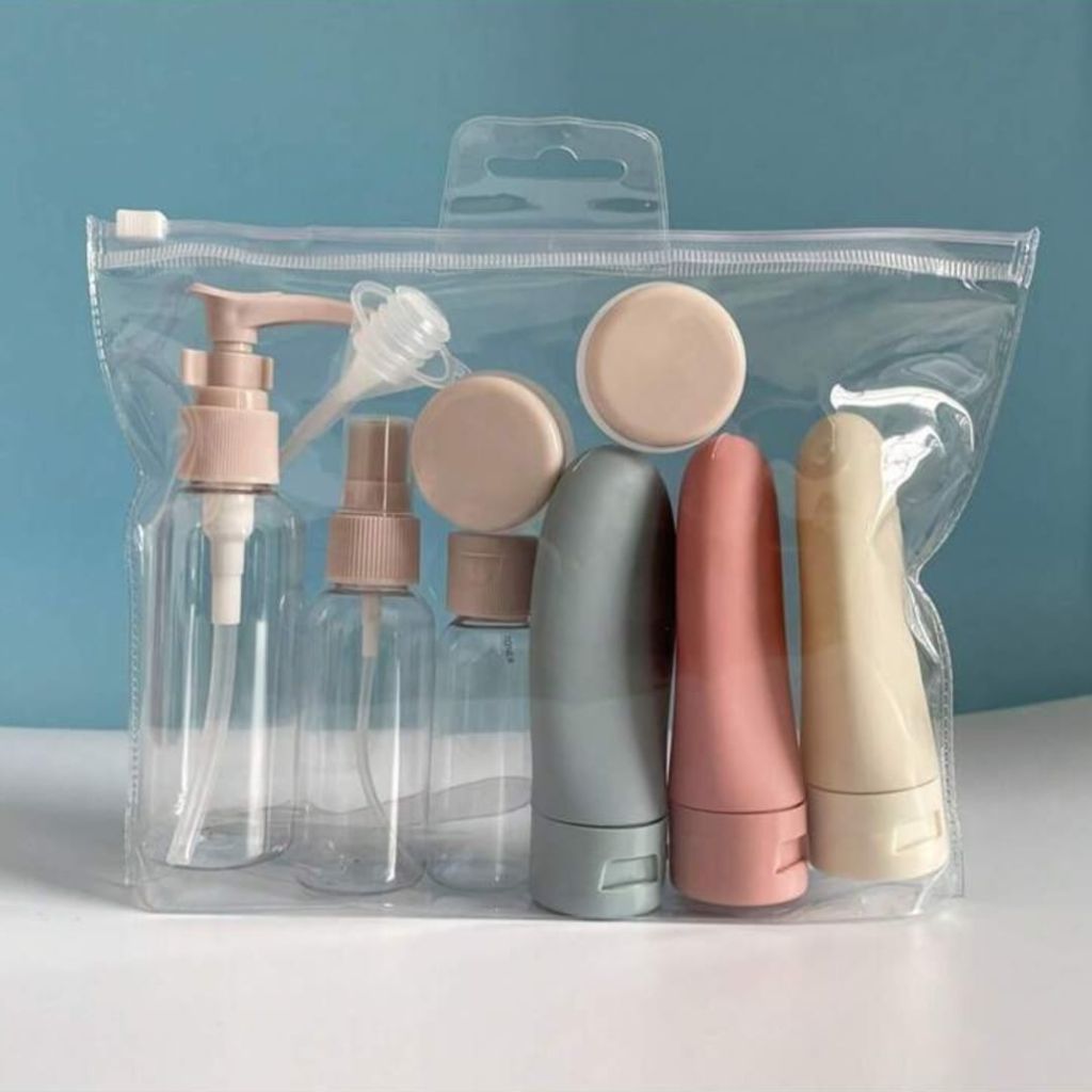 8pc Toiletry Travel Set