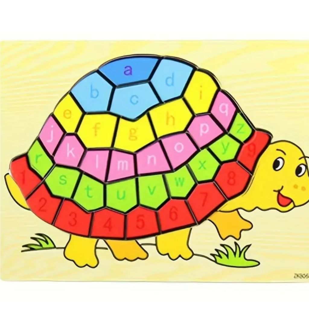 Large alphabet/number puzzle