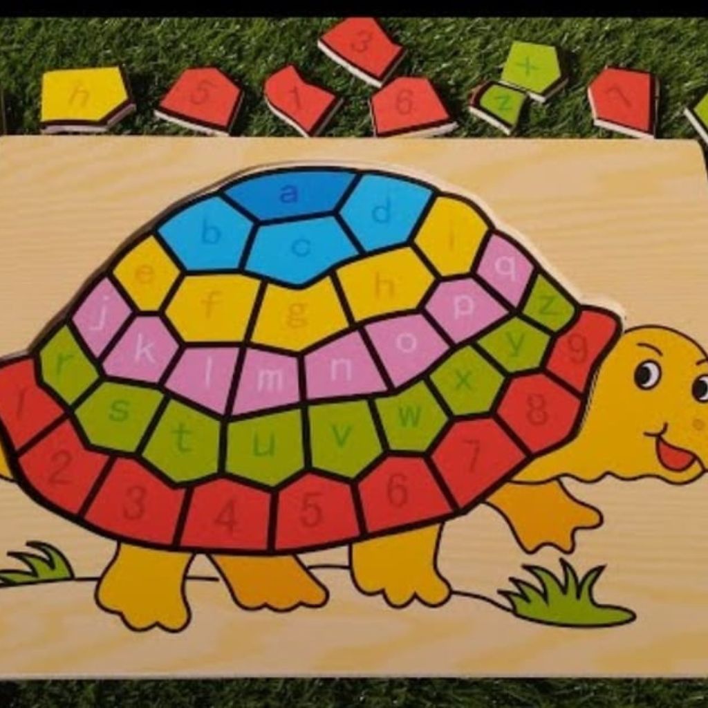 Large alphabet/number puzzle