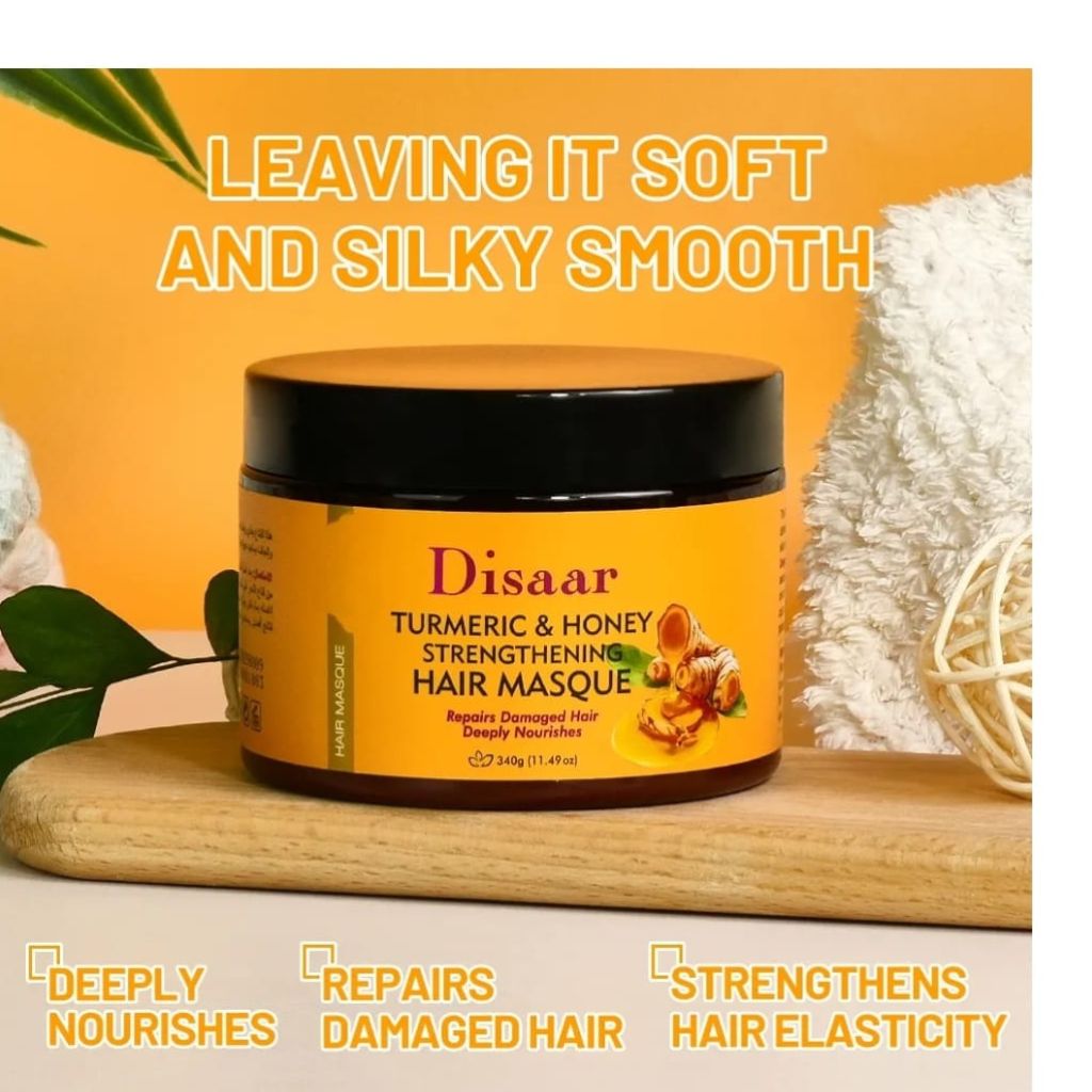 Disaar Turmeric and Honey Strengthening Hair Mask