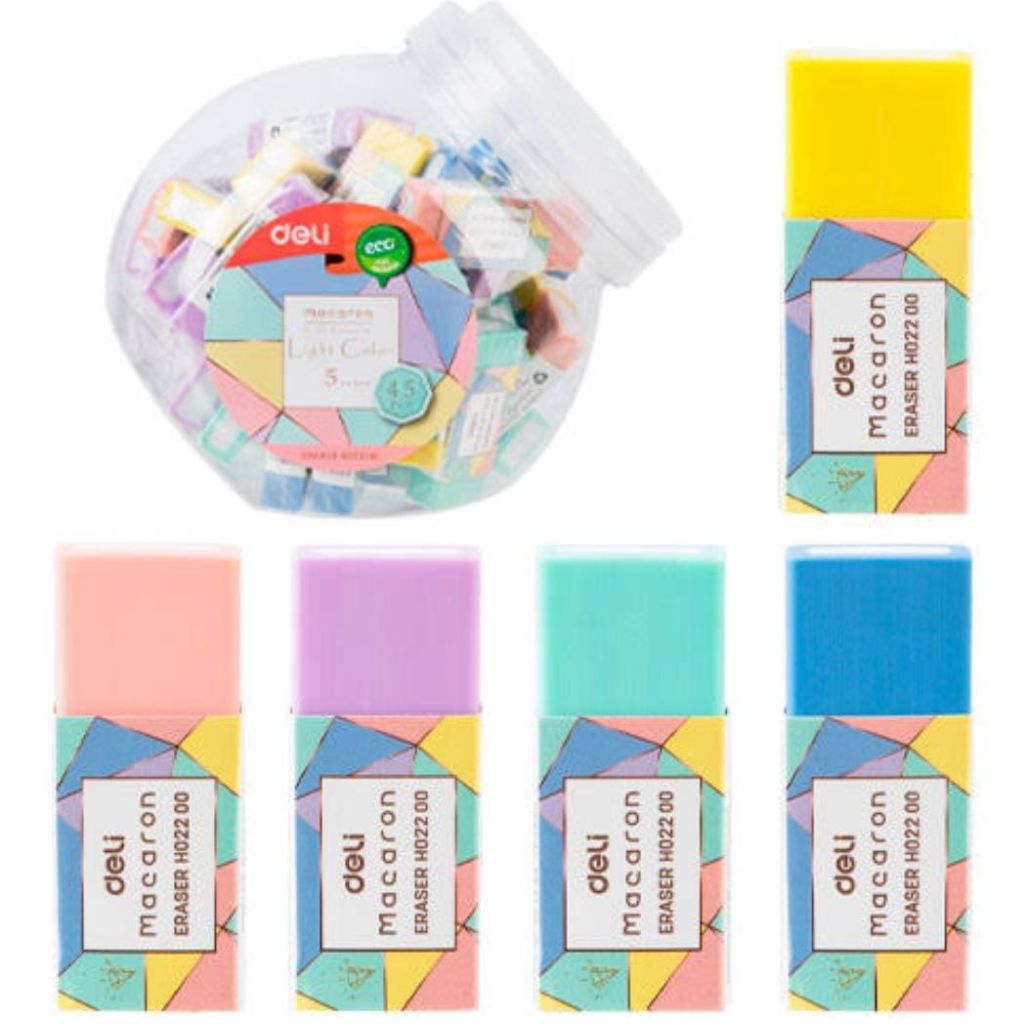 Deli Macaron Eraser