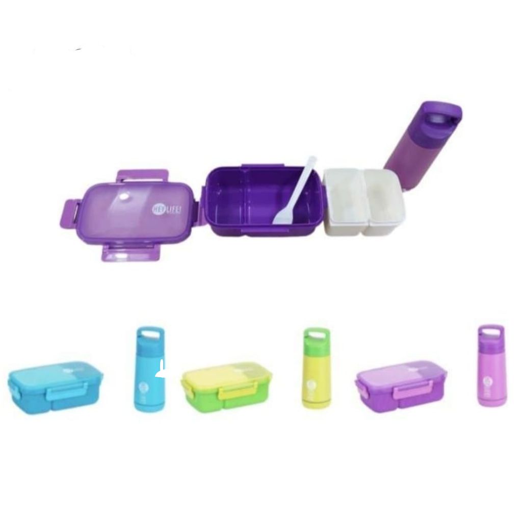 Bento Lunchbox and Bottle Set