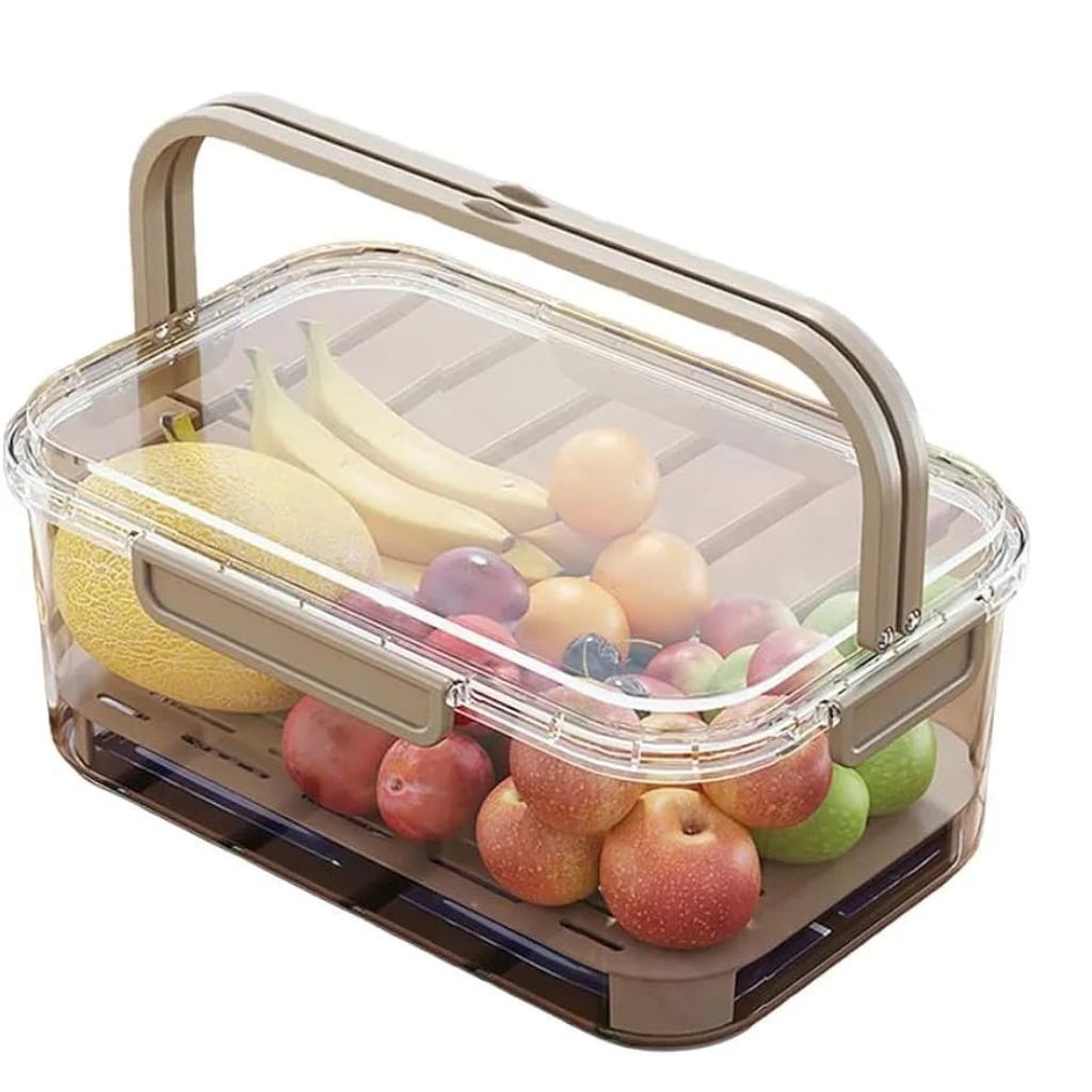 Portable storage with removable ice compartment