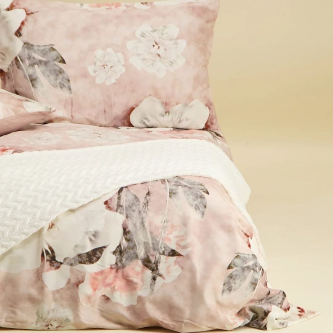 Premium range 100% cotton duvet cover with 2 pillowcase