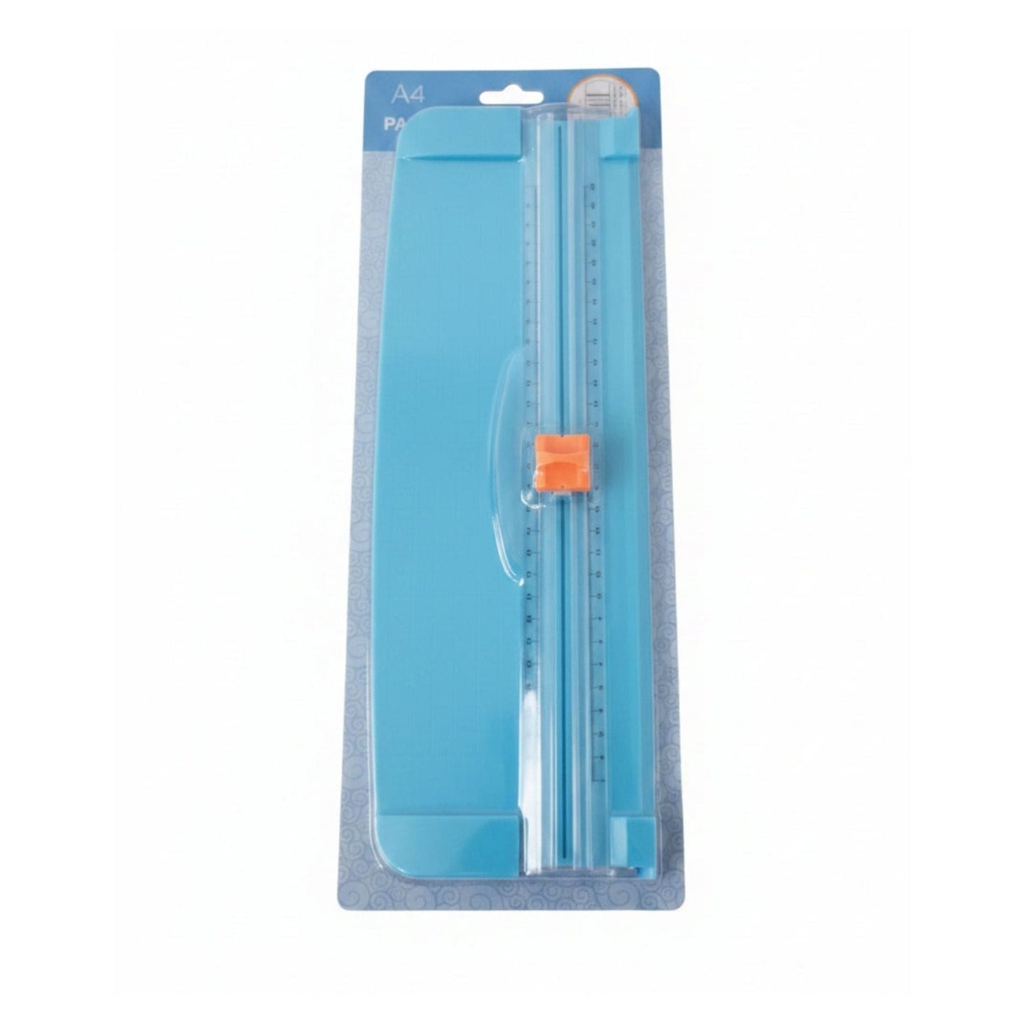 A4 Paper Cutter & Paper Trimmer for Office, School & Crafts - Blue