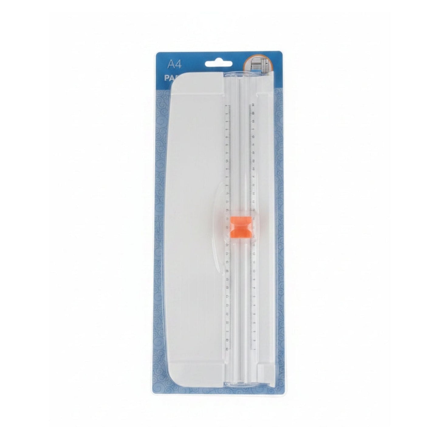 A4 Paper Cutter & Paper Trimmer for Office, School & Crafts - White