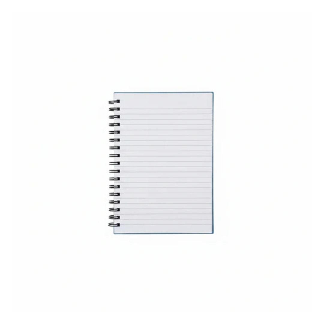 A5 Blue Nature Spiral Notebook