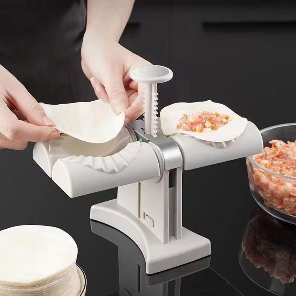 Automatic Double Dumpling Maker - Triangle