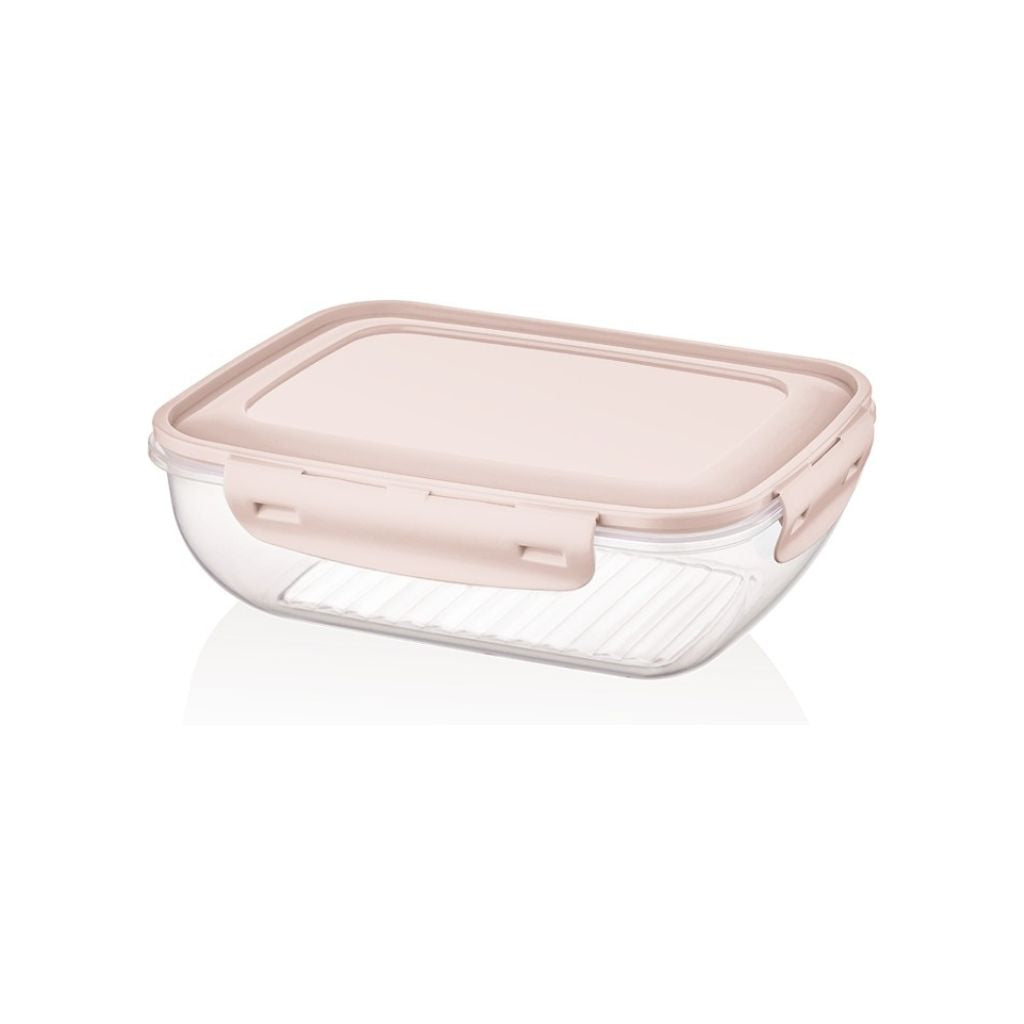 Bager Cook and Lock Rectangle Coloured Lid Storage