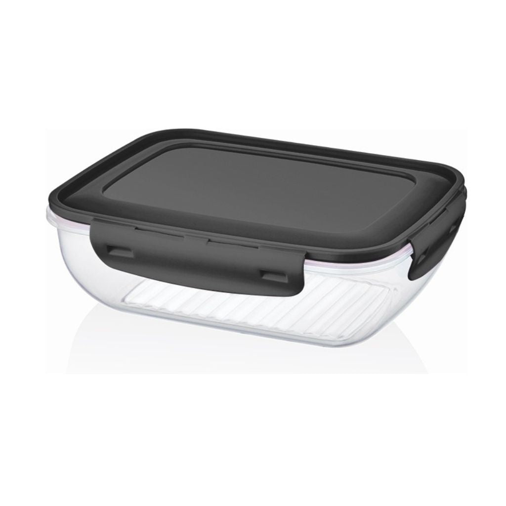 Bager Cook and Lock Rectangle Coloured Lid Storage