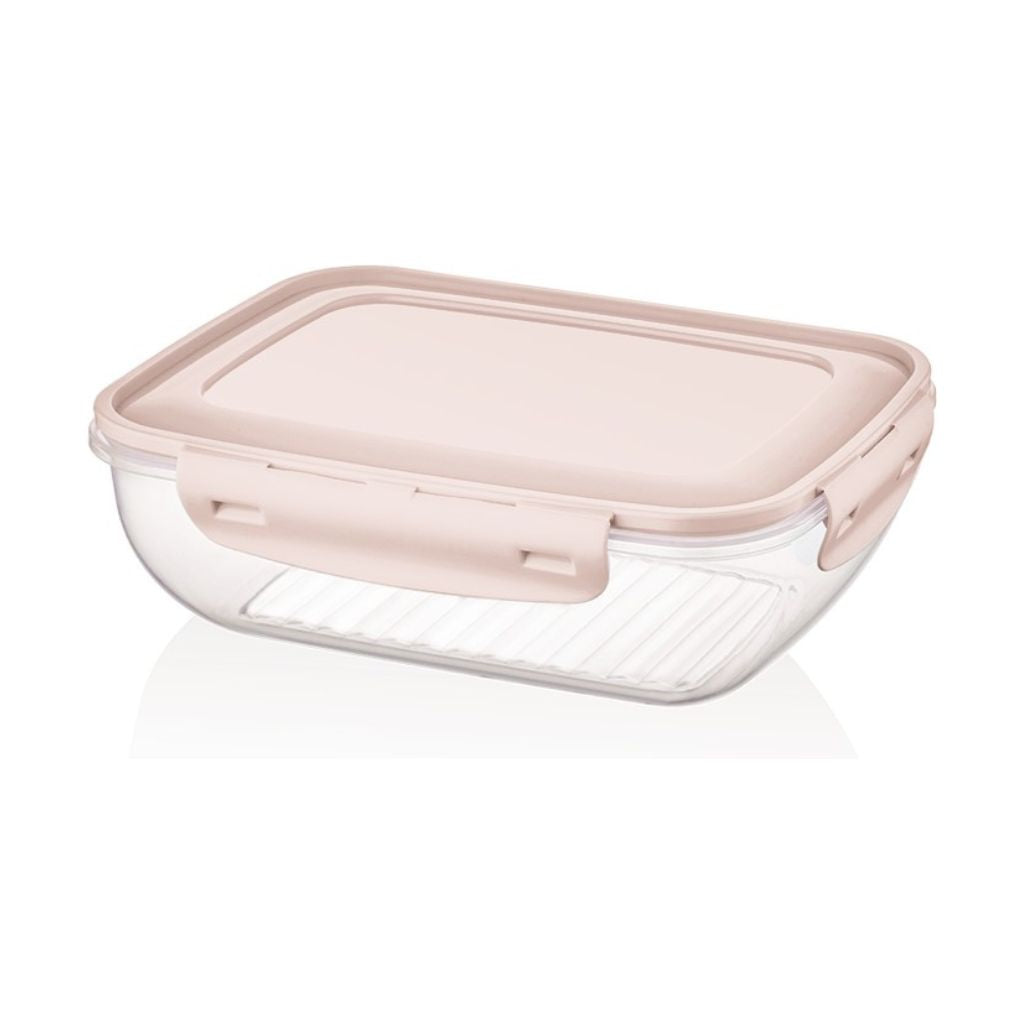 Bager Cook and Lock Rectangle Coloured Lid Storage