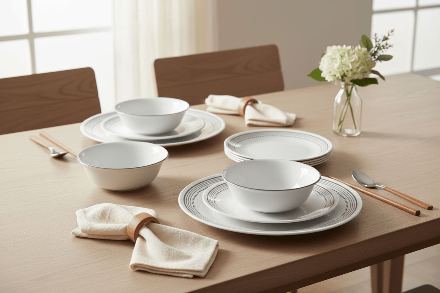 Corelle 18pc City Block Dinner Set
