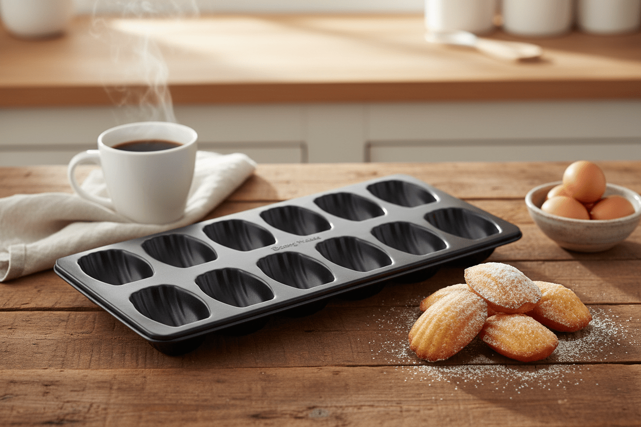 Danny Home 12 Slot Cavity Shell Cake Pan