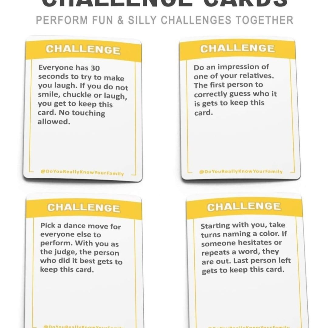 Do You Really Know Your Family Game