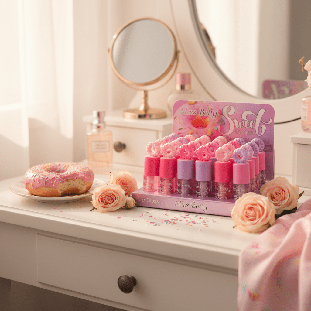 Donut Lip Gloss – Cute Hydrating Lip Balm