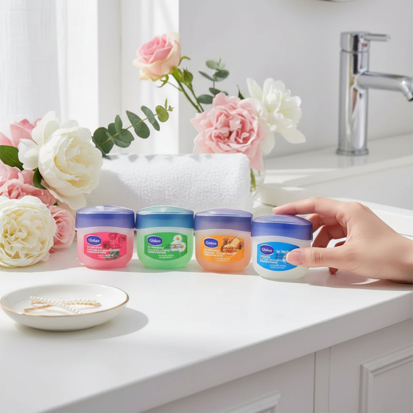 Ever Rosa 4pc Lip Balm Set 12g