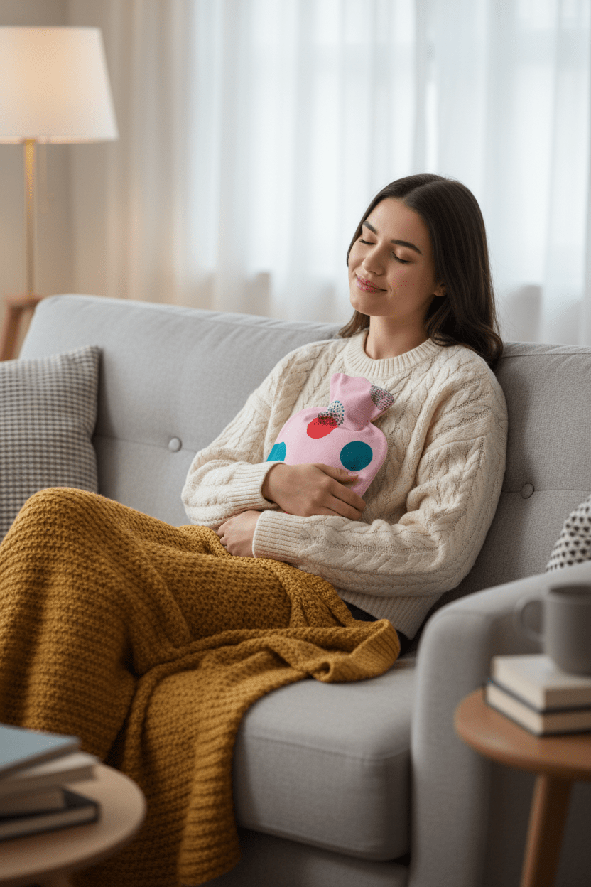 Hot Water Bottle - Circle