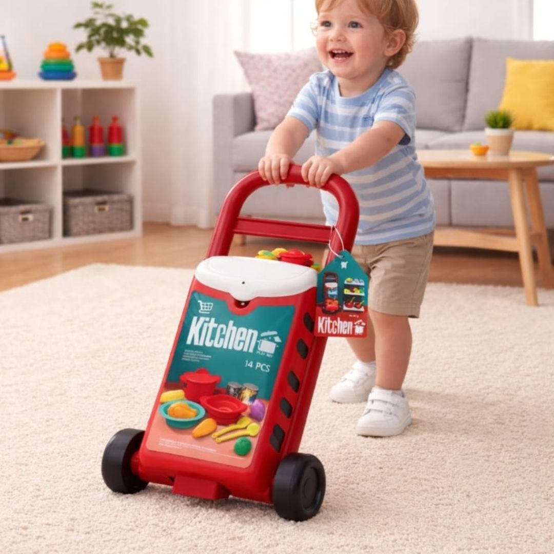 Kids Shopping/Kitchen Cart Toy