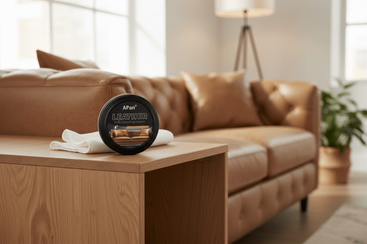 Leather Cleaning Cream - 160g Lifestyle