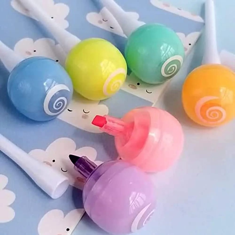 6pc Lollipop Highlighters