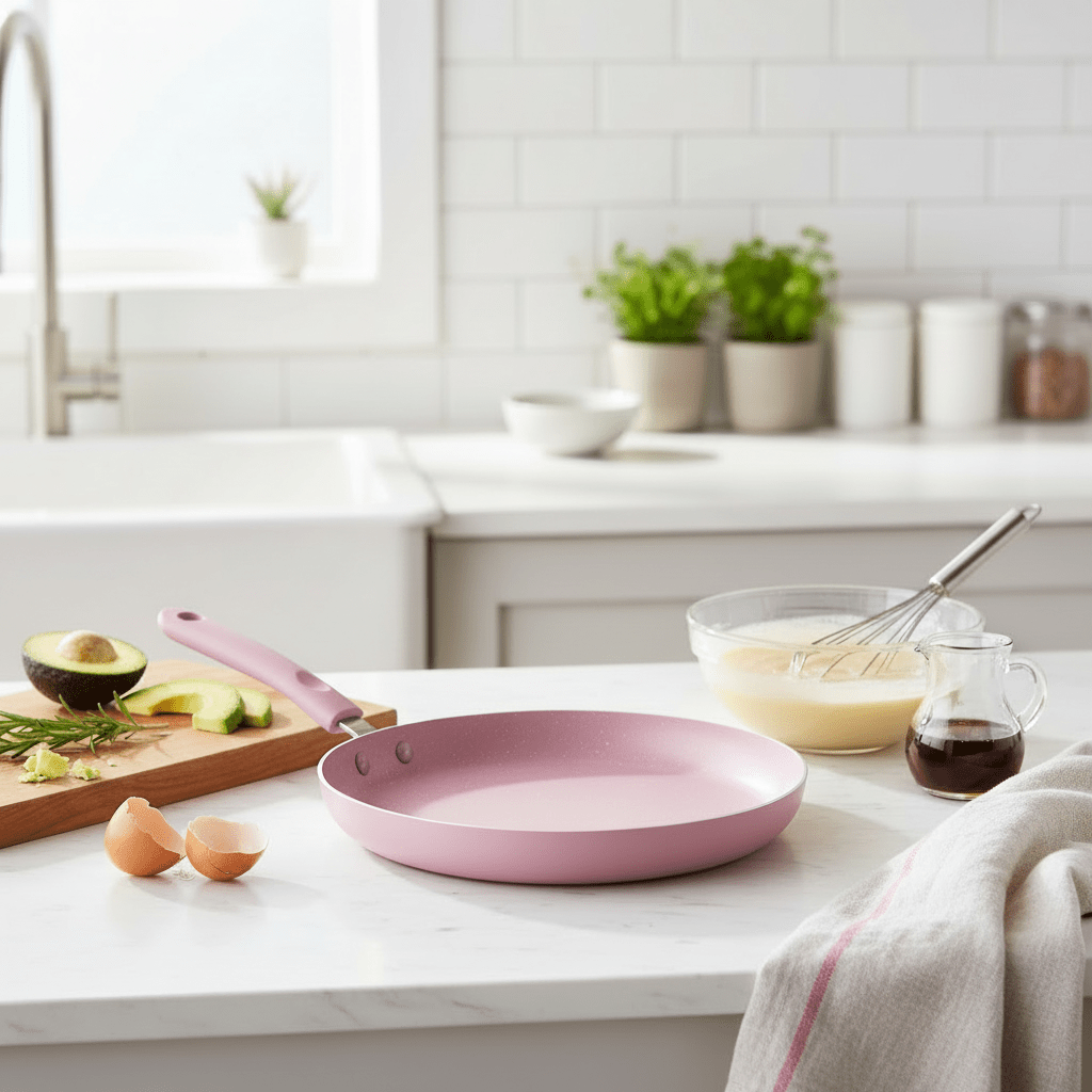 Non Stick Flat Frying Pan 26cm