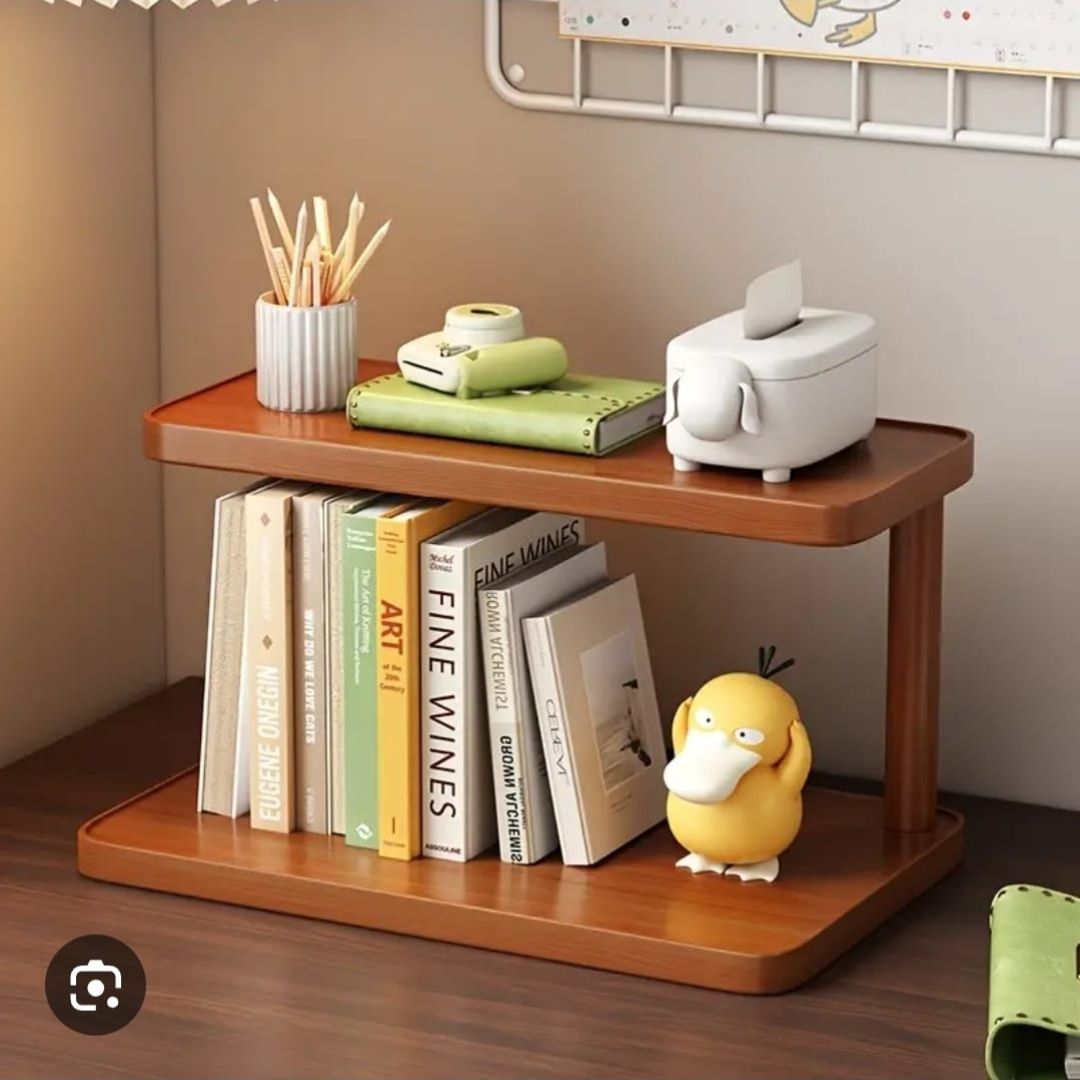 Wooden 2 Tier Shelf/Stand