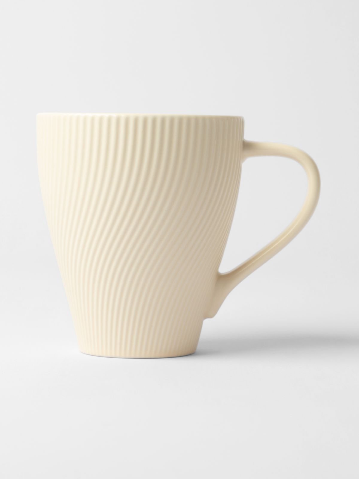 4pc Stoneware Swirl Mug 350ml