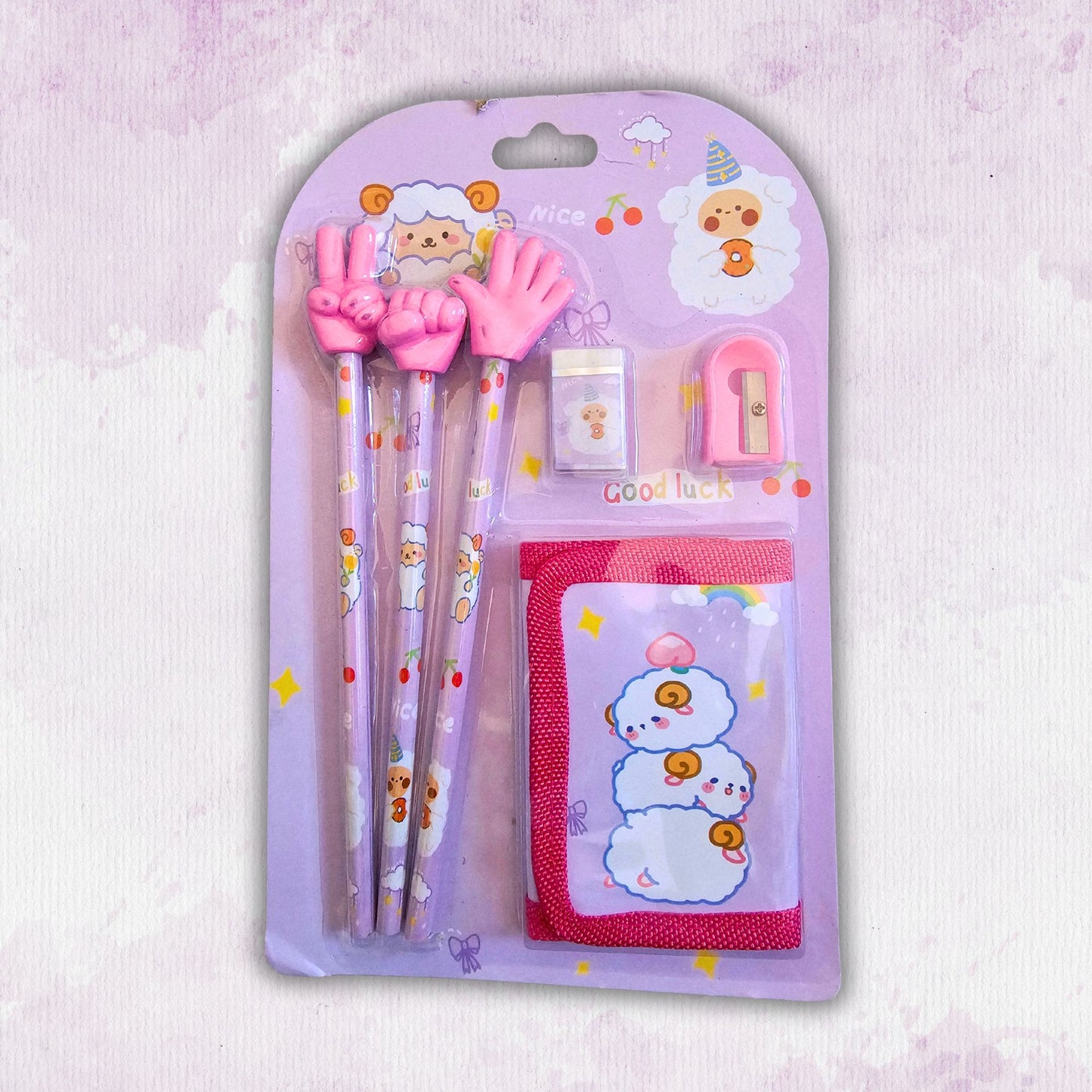 9pc Kids Stationery Set