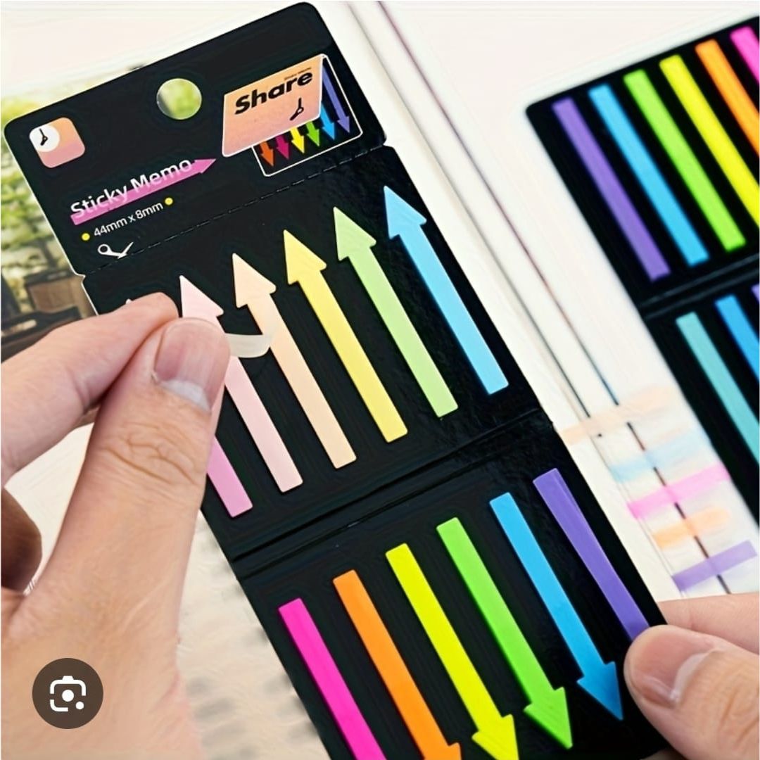 Arrow Shape Sticky Notes 200pc