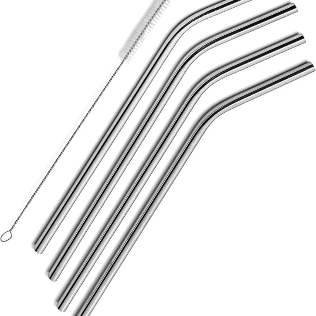 7pc Stainless Steel Straws