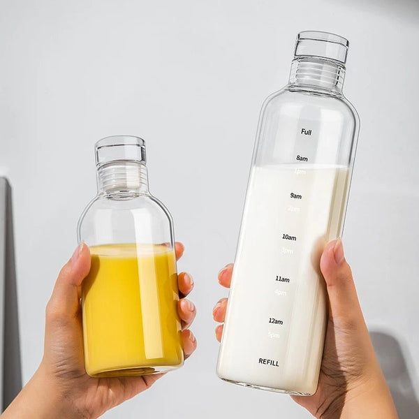Gradient Glass Water Bottle