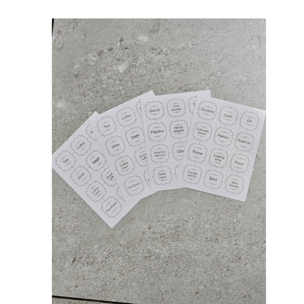 Pantry Labels 60pc