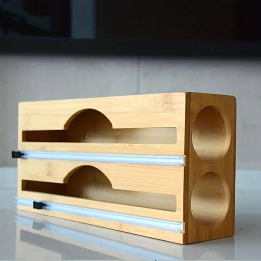 Bamboo Kitchen Dispenser