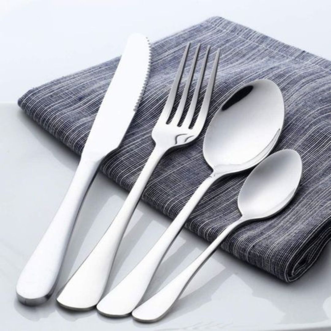 Stainless Steel Cutlery 6s - Silver